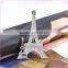 China Wholesale Brooch Rhinestone Eiffel Tower Shape Brooches Charming Brooch