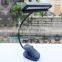 21cm Long 9 LED Black Clip On Music Score Light LED Music Stand Light