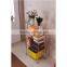 Restaurant stainless steel goods storage rack