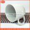 coffee mug wholesale cheap and hot sales High-temperature white porcelain coffee cup ceramic tea mug with handle