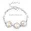 2016 New Arrival China Wholesale Fashion Jewerlry Round Crystal Chain Bracelet XPJ0303