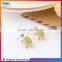 New design colorful cute Tortoise shaped stud earrings for women