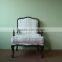 Wooden  french accent china antique armchair