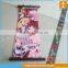 Custom anime satin fabric hanging banner