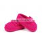 Wholesale winter thicken warm soft baby shoes, indoor wool fabric sockes