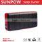 sunpow 12000mah lcd display multifunction 12v car jump starter/battery power bank station/booster pack