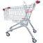 Popular sell cheap wire metal shopping trolley price with high quality