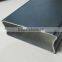 6061 6063 aluminum extrusion profiles brushed effect