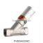 compressor male straight 2 way air actuated angle seat valve