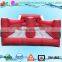 inflatable bungee run, dual lane bungee run race game with running bungee cord