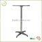 Adjustable Aluminium Garden Round Outdoor Indoor folding high bar cocktail tables                        
                                                Quality Choice