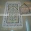 BT- 603 adult muslim prayer mat and rugs with bag Haji present
