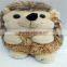 2016 Top quality OEM lovely stuffed plush hedgehog toys