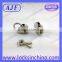 Heart Shaped Silver Rhinestone lock and key