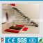 Decorative indoor customized wooden floating staircase manufacturer--YUDI