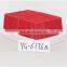 factory directly sale red cotton rope basket for fruits storing