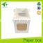 High quality good price kraft paper nut packing box with window