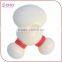 Portable Triangle Atom-shaped Body Massager with LED Light