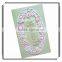 2016 hot design wedding greeting cards/ paper cards printing
