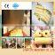 Corn snacks direct expanding equipment with various shapes