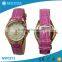 Changelable Strap Rose Gold Plating Case New Times Quartz Ladies Watch