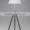 2015 Decorative iron tripod floor lamps/lights with UL