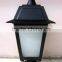 Cast aluminum street lamp round lamp holder with PC cover