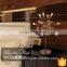 Modern golden a table lamp chandelier for hotel , living room , sputnik table Lamps