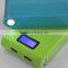 2015 mobile battery charger universal portable power bank 10400mah LCD display power bank