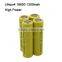 High discharge rate 3.2v 18650 lifepo4 battery cell 3.2v 1200mah 20-40C