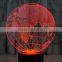 56-Globe Shape 3d Art Lamp 3c Acrylic Led Lamp Desk Decor Light Led Map Night Light