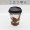 2016 Double wall takeaway disposable hot coffee paper cup with high quality