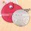 High Quality Fancy Metal Alloy Flexible Round One Side No Foldable Diamante Personalized Pocket Mirror/cosmetic Mirror