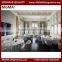 Elegance Restaurant Furniture White Leather Club Chair And Table Set