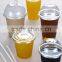 PET Clear Disposable Plastic Smoothie Cup/Cold Ice Smoothie Use Plastic Cup