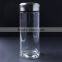 hot sale new product clear water bottle office glass cup stainless steel lid