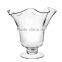 Fashion clear glass vase for home decoration/customize vase