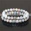 KJL-0078 Wholesale Natural Stone Buddha Beads Charms Elastic Rope Chain Bracelet