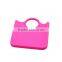 custom made beautiful silicone cosmetic bag for ladies