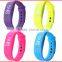 Fashion style and china regional feature led light silicone wristband