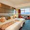 Environmental friendly lacquer solid wood hotel bedroom furniture from china