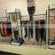 New products metal black cloth display stand Wall display rack for cloth shop