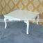 French disteressed country style antique solid wood OEM coffee table