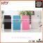 free logo printing power bank mobile charger 4000mah built in cable power bank