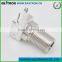 EF-0801.28.01 F JACK RIGHT ANGLE PC MOUNT F connector F female