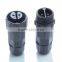 2 pole waterproof bulkhead electrical connector