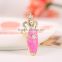 European And American Fashion Ring Ornament Crystal Crown Colored Glaze False Nail Ring Knucle For Women