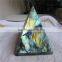 Natural rock stone labradorite stone egypt crystal singing pyramids