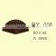 fan shape Silicone chocolate mold, chocolate decorating tools, silicone mold