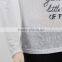 F5W13019 Wholesales Beads Embroidered Printed T Shirts Women White Long Sleeve T Shirts